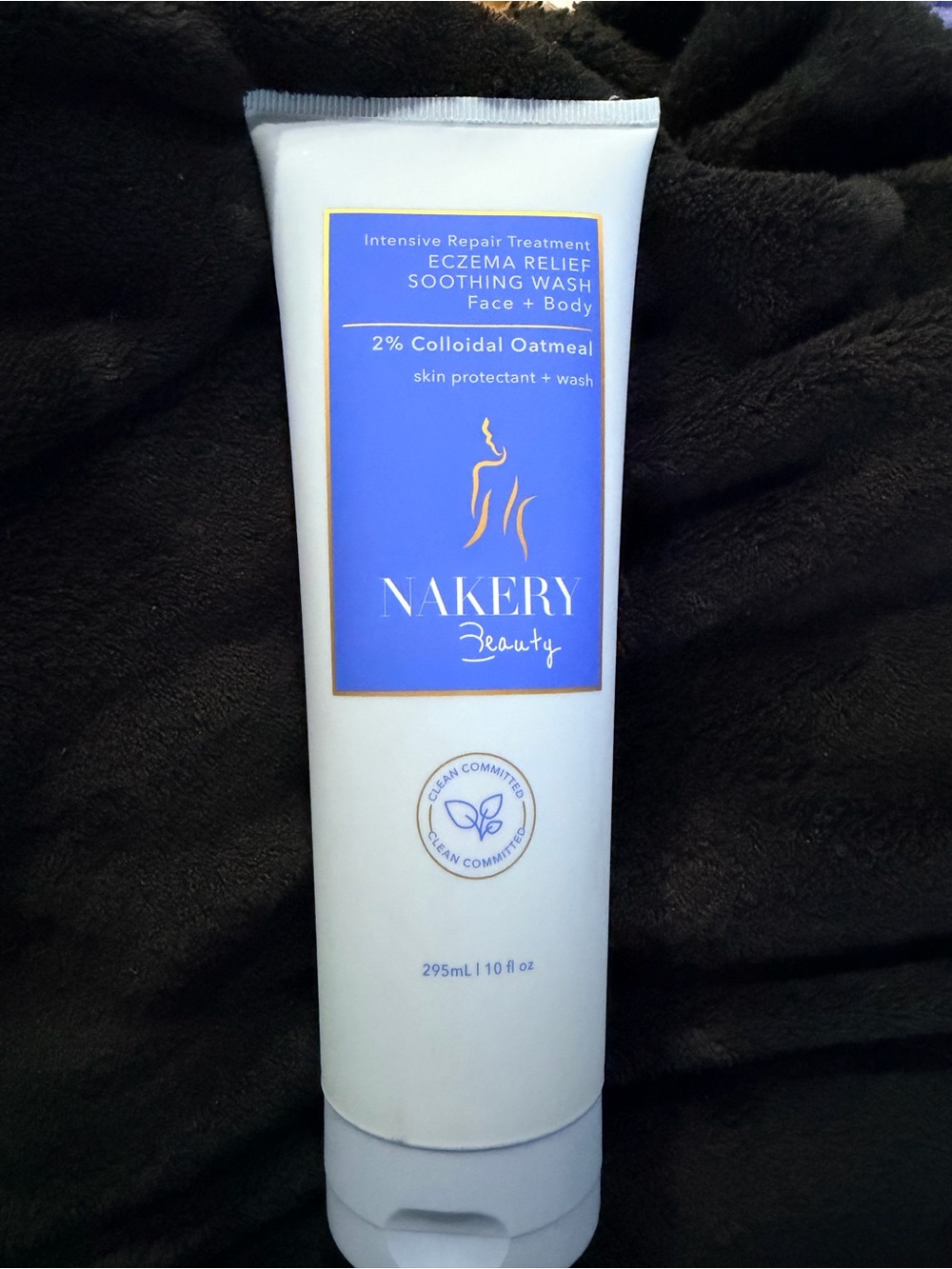 Nakery Eczema Relief soothing wash face & body; 250 ml Brand New sealed.